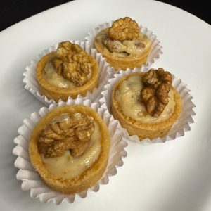 Mini Tortelete Strogonoff de Nozes